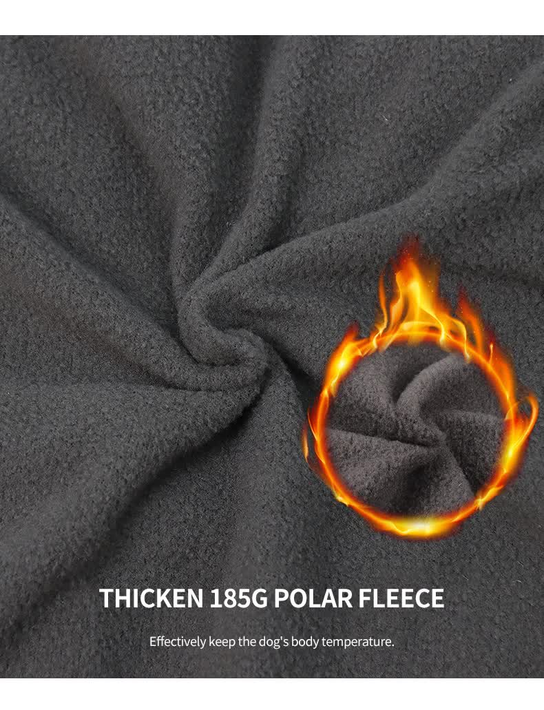 Size 6XL Pink Reflective Winter Dog Jacket - Warm & Waterproof Outdoor Coat for Large Breeds