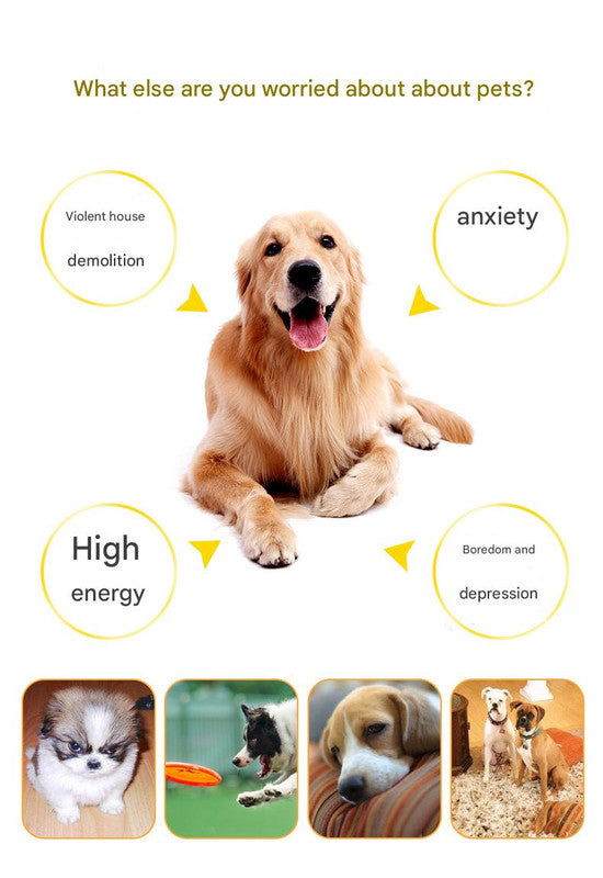 Rubber Snuffle Ball for Pets,Interactive Hollow Treat-Hiding Toy for Dogs and Cats(red)