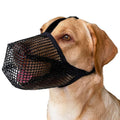 2 Pcs Size XS Black Breathable Mesh Dog Muzzle - Anti-Barking, Biting & Chewing - Adjustable & Comfortable Nylon Muzzle for Dogs