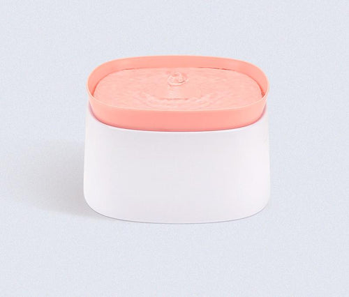 Automatic Pet Water Fountain - USB Powered, Multi-Stage Filtration, Ultra-Quiet, 2L Capacity(Pink)